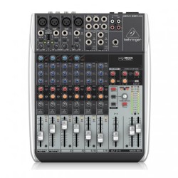 BEHRINGER XENYX-Q1204USB Consola mixer analógico 6 canales con USB y efectos