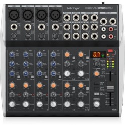 BEHRINGER XENYX-1202SFX2 Consola mixer analógico de 12 canales