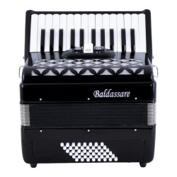 BALDASSARE Acordeón 48 bajos color negro - 2352 BK