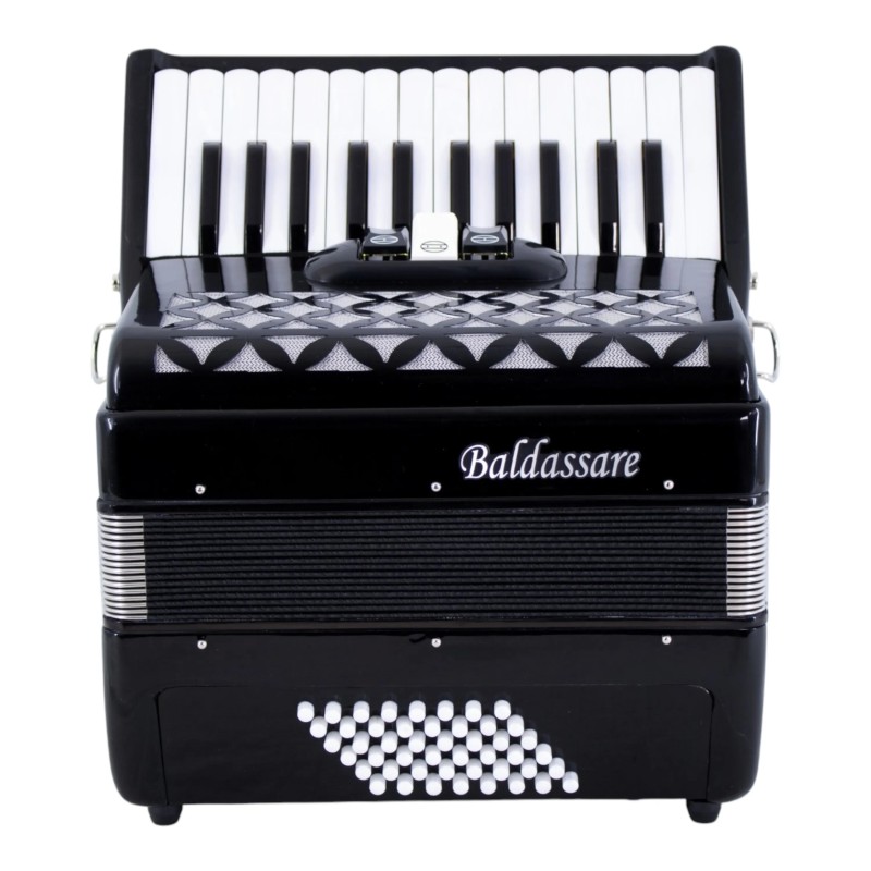 BALDASSARE Acordeón 48 bajos color negro - 2352 BK