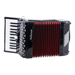 BALDASSARE Acordeón 48 bajos color negro - 2352 BK