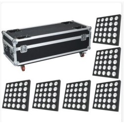 BIG DIPPER BD-LX2510K KIT 6* LED MATRIX 25X10W RGBW +FC